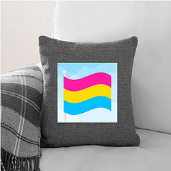 Pansexual Flag Pride Pansexual Flag Pillows Cover