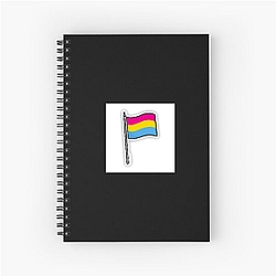 Pansexual Flag 3 Pansexual Flag Notebook