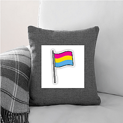 Pansexual Flag 3 Pansexual Flag Pillows Cover