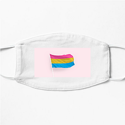 Pansexual Flag Pride 4 Pansexual Flag Face Masks