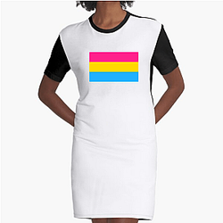 Pansexual Flag 1 Pansexual Flag Dresses