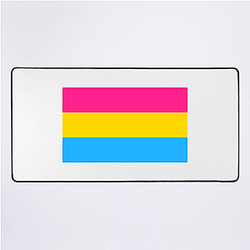 Pansexual Flag 1 Pansexual Flag Mouse Pads