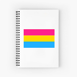 Pansexual Flag 1 Pansexual Flag Notebook