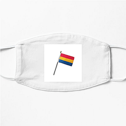 Pansexual Flag Signature Pansexual Flag Face Masks
