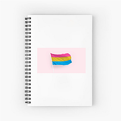 Pansexual Flag Pride 4 Pansexual Flag Notebook