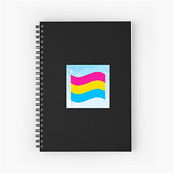 Pansexual Flag Pride Pansexual Flag Notebook