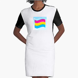 Pansexual Flag Pride Pansexual Flag Dresses