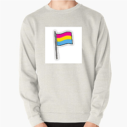 Pansexual Flag 3 Pansexual Flag Sweatshirts