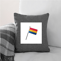 Pansexual Flag Signature Pansexual Flag Pillows Cover