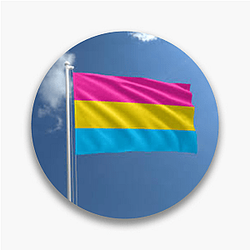 Pansexual Flag Pride 2 Pansexual Flag Pins