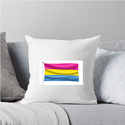 Pansexual Flag 2 Pansexual Flag Pillows Cover