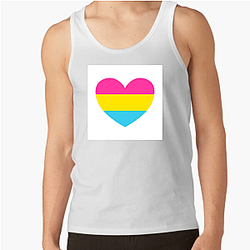 Pansexual Flag Pride 3 Pansexual Flag Tank Tops