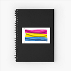 Pansexual Flag 2 Pansexual Flag Notebook