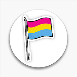 Pansexual Flag 3 Pansexual Flag Pins