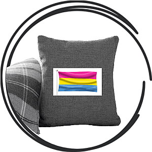 Pansexual Flag Pillows Cover
