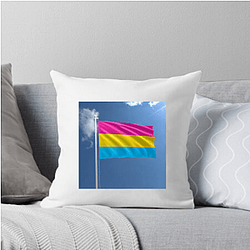 Pansexual Flag Pride 2 Pansexual Flag Pillows Cover