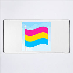 Pansexual Flag Pride Pansexual Flag Mouse Pads