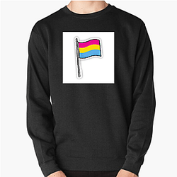 Pansexual Flag 3 Pansexual Flag Sweatshirts