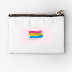 Pansexual Flag Pride 4 Pansexual Flag Zipper Pouches