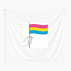 Pansexual Flag Limited Collection Pansexual Flag Tapestries