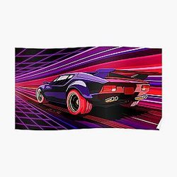 1980 Pantera Car Artwork Merchandise Poster RB1110