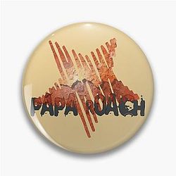 Papa Roach Star Pin