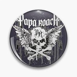 Pretty Rise In The Fandom  Papa Roach Cut Pin