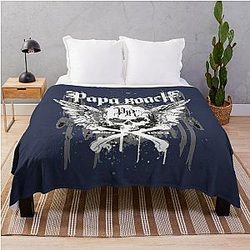  papa roach Throw Blanket