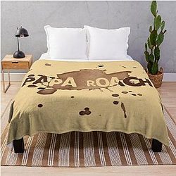 Papa Roach Splash Throw Blanket