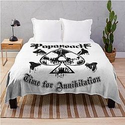 papa roach Throw Blanket