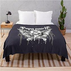 Pretty Rise In The Fandom  Papa Roach Cut Throw Blanket