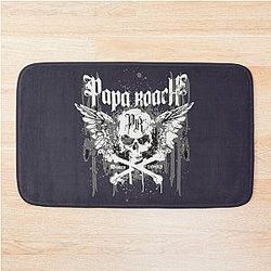 Pretty Rise In The Fandom  Papa Roach Cut Bath Mat