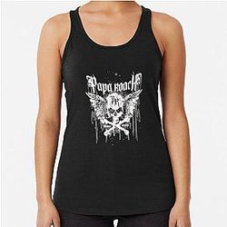 papa roach Racerback Tank Top