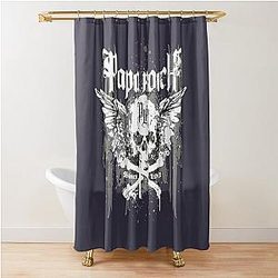 Pretty Rise In The Fandom  Papa Roach Cut Shower Curtain