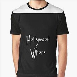 Papa roach hollywood whore black Graphic T-Shirt
