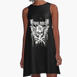  papa roach A-Line Dress