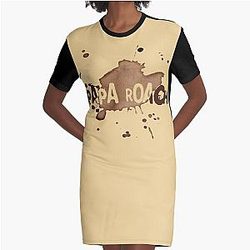Papa Roach Splash Graphic T-Shirt Dress