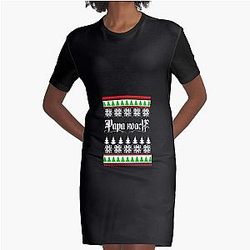 Papa Roach Christmas Sweatshirt Graphic T-Shirt Dress