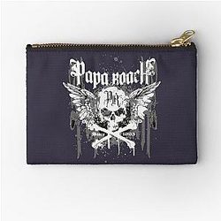 Pretty Rise In The Fandom  Papa Roach Cut Zipper Pouch