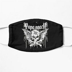 papa roach band Flat Mask
