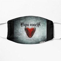 Papa Roach to be loved the best of papa roach  Flat Mask