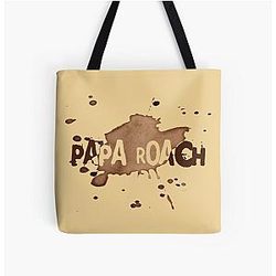 Papa Roach Splash All Over Print Tote Bag