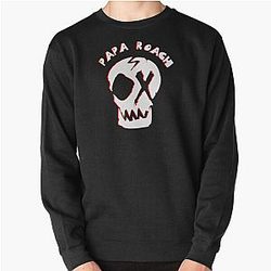 papa roach skull Pullover Sweatshirt