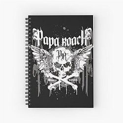 papa roach band Spiral Notebook