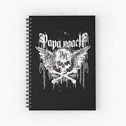 Papa roach band  Spiral Notebook
