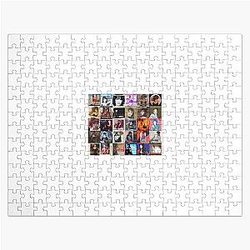 Pat Benatar Singles Covers Jigsaw Puzzle
