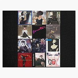 Pat Benatar Album Covers V-Neck Jigsaw Puzzle