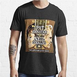 Pat Benatar Neil Giraldo We Live for Love Tour  Essential T-Shirt