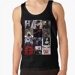 Pat Benatar Album Covers V-Neck Tank Top