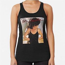 Pat Benatar Crimes Of Passion Racerback Tank Top